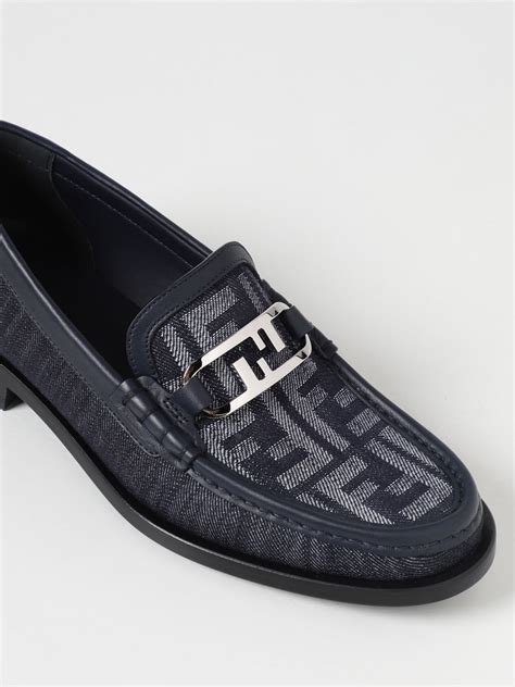 fendi lofers|fendi denim loafers.